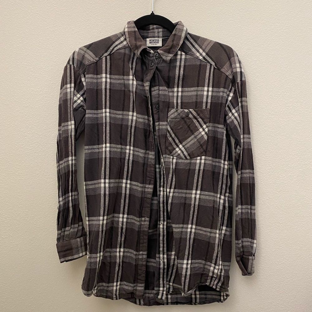 MTWTFSS WEEKDAY Flannel Shirt